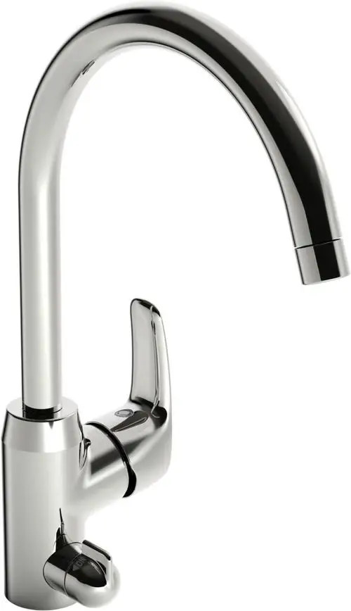 HANSA Einhebelmischer Küchenarmatur mit Spülmaschinenventil HANSAPINTO 4514 Ausladung 213 mm DN15 Chrom, 45142283, Artikel in Kategorie